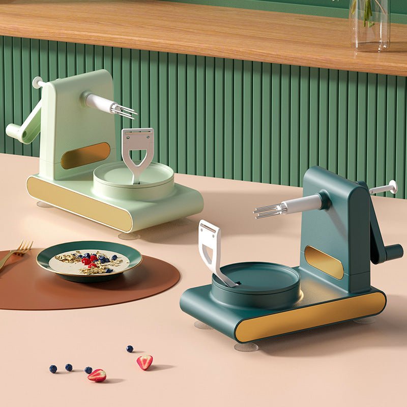 Hand-Cranked Multifunctional Peeler Machine - InspiredGrabs.com