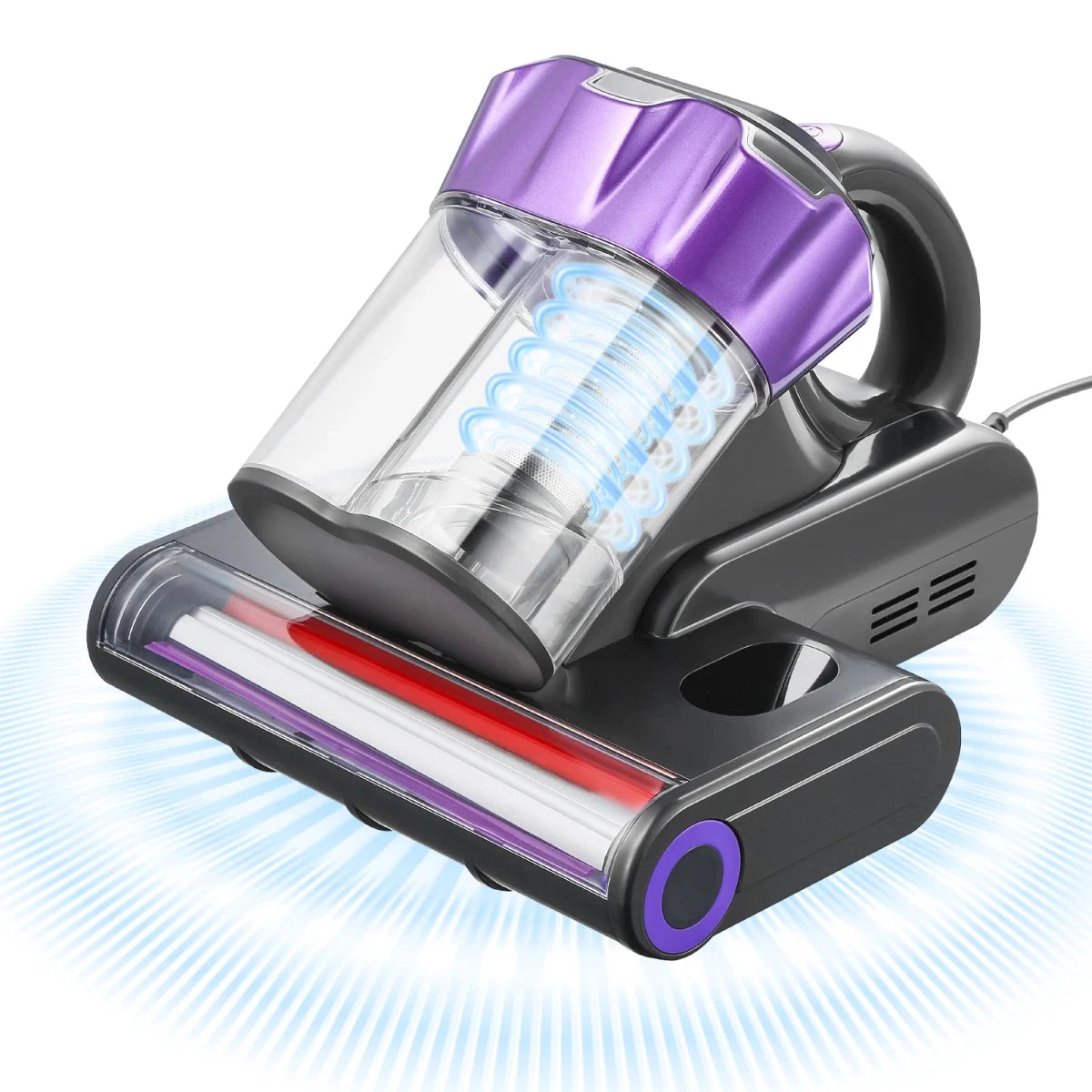 Handheld Mattress Vacuum Cleaner with HEPA Filter & UV Cleaning - InspiredGrabs.com