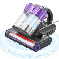 Thumbnail for Handheld Mattress Vacuum Cleaner with HEPA Filter & UV Cleaning - InspiredGrabs.com