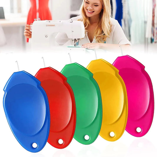 Handheld Needle Threaders, 5 Pieces, Mixed Colors - InspiredGrabs.com