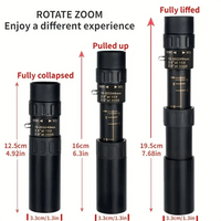 Thumbnail for HD Monocular Telescope 10 - 300x - Portable & Durable - InspiredGrabs.com