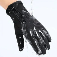 Thumbnail for Heated Cycling Gloves - Winter Touchscreen Safety - InspiredGrabs.com
