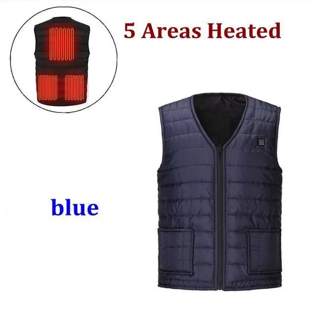 Heated Smart Vest for Men & Women - Winter Jacket - InspiredGrabs.com