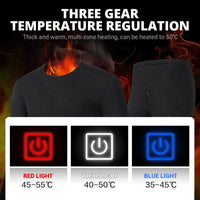 Thumbnail for Heated Thermal Underwear Set – 28 - Area Heating for Men & Women - InspiredGrabs.com