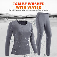 Thumbnail for Heated Thermal Underwear Set – 28 - Area Heating for Men & Women - InspiredGrabs.com