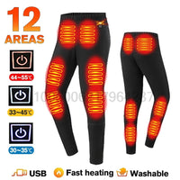 Thumbnail for Heated Thermal Underwear Set – 28 - Area Heating for Men & Women - InspiredGrabs.com