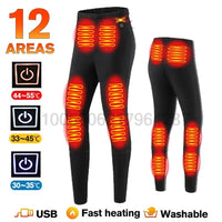 Thumbnail for Heated Thermal Underwear Set – 28 - Area Heating for Men & Women - InspiredGrabs.com