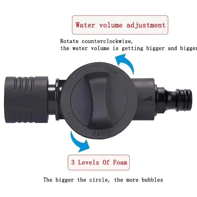 High - Pressure Car Wash Spray Nozzle for Home Cleaning - InspiredGrabs.com