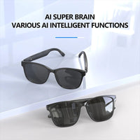 Thumbnail for HYC8 Smart Glasses: AI Translator & Bluetooth Headphones - InspiredGrabs.com