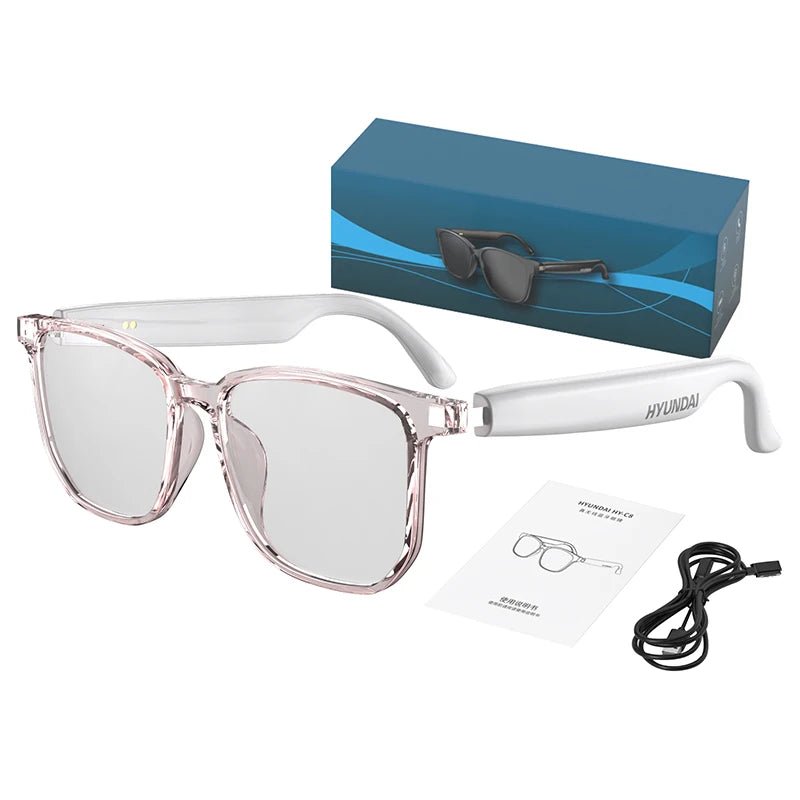 HYC8 Smart Glasses: AI Translator & Bluetooth Headphones - InspiredGrabs.com