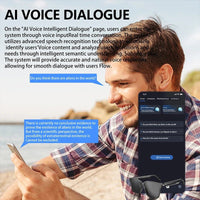 Thumbnail for HYC8 Smart Glasses: AI Translator & Bluetooth Headphones - InspiredGrabs.com
