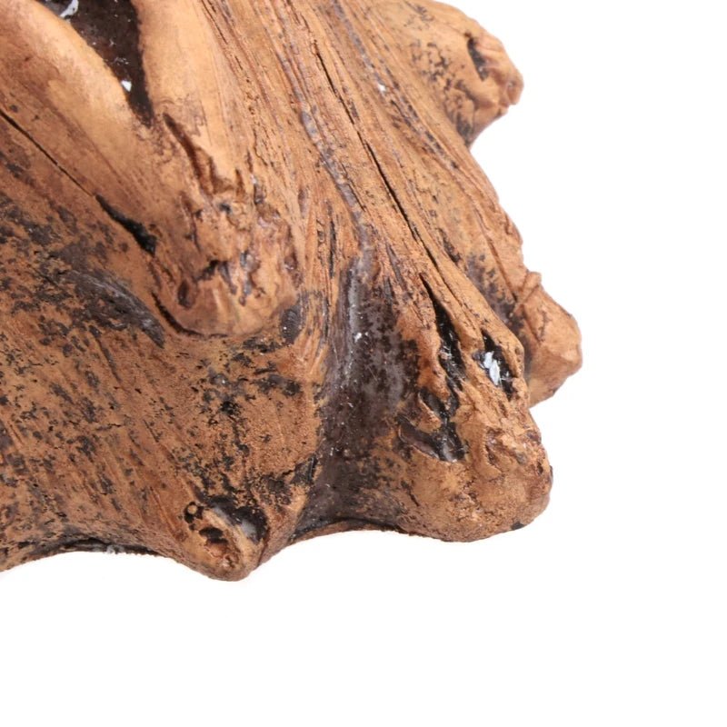 Imitation Wood Cement Succulent Planter – Indoor Outdoor Bonsai Pot - InspiredGrabs.com