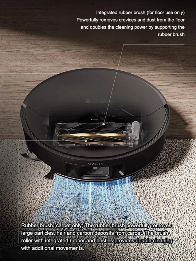 Intelligent 3 - in - 1 LIDAR Sweeping Robot Vacuum & Mop - InspiredGrabs.com