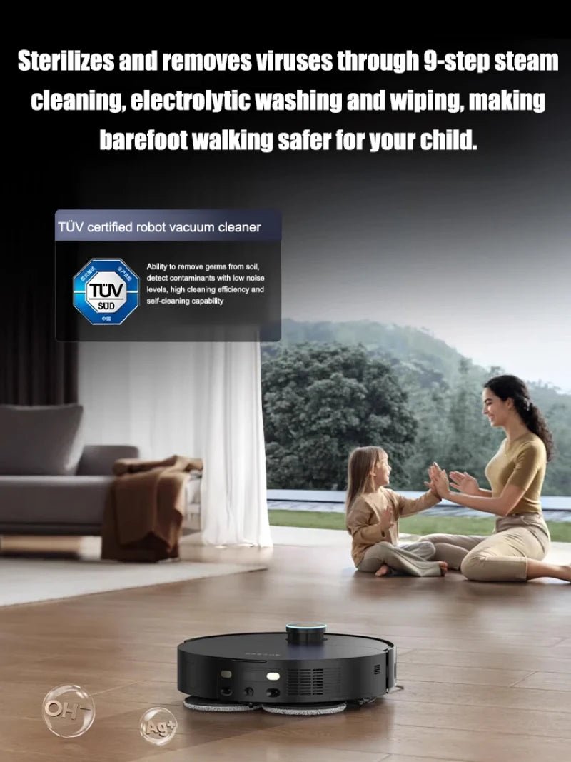 Intelligent 3 - in - 1 LIDAR Sweeping Robot Vacuum & Mop - InspiredGrabs.com