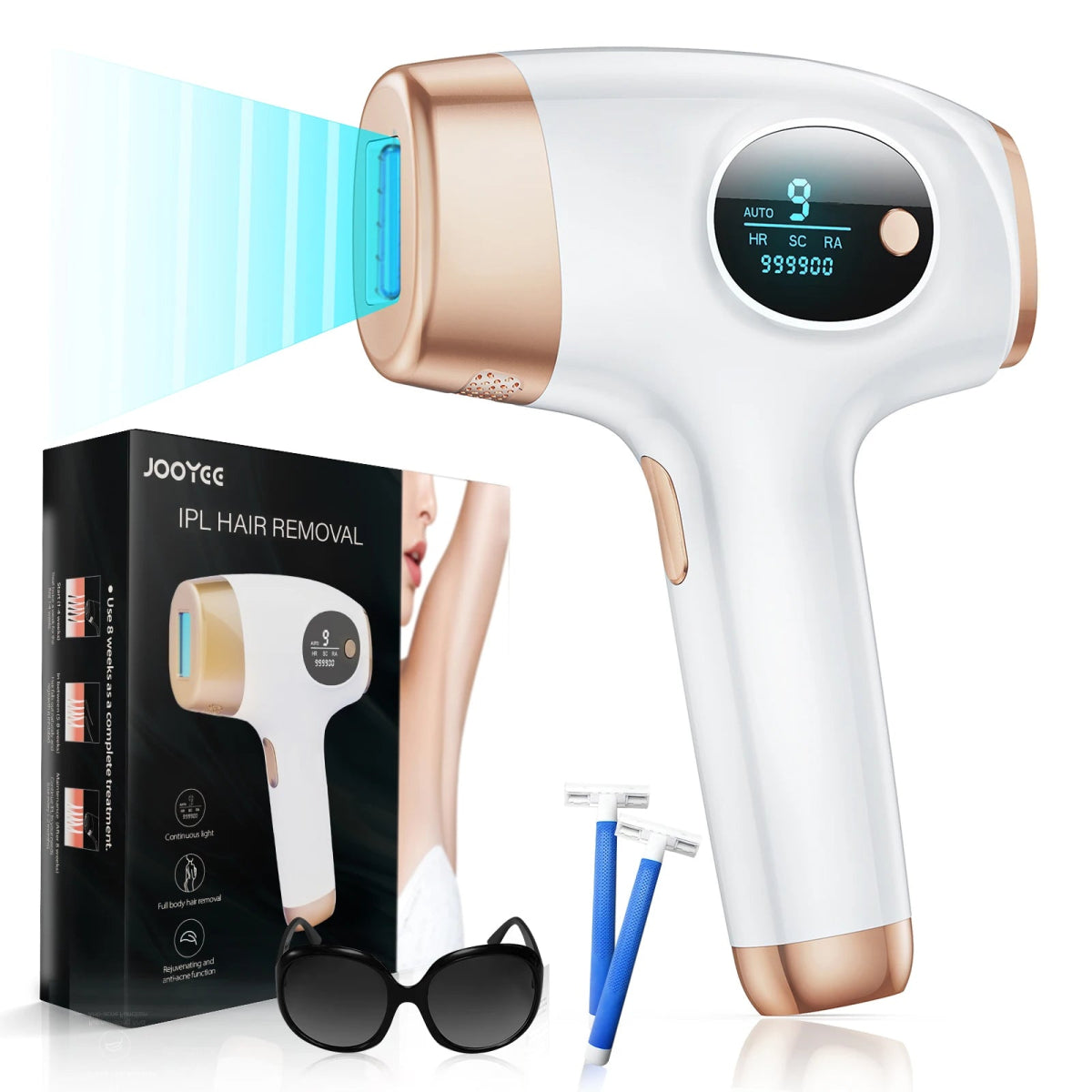 IPL Hair Removal Laser 999999 Flashes - InspiredGrabs.com