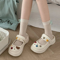 Thumbnail for Japanese JK Sweet Bowknot Tied Middle Tube Socks Women Heel Bow Socks Casual Black White Pile Socks Girls Sports Cotton Socks - InspiredGrabs.com