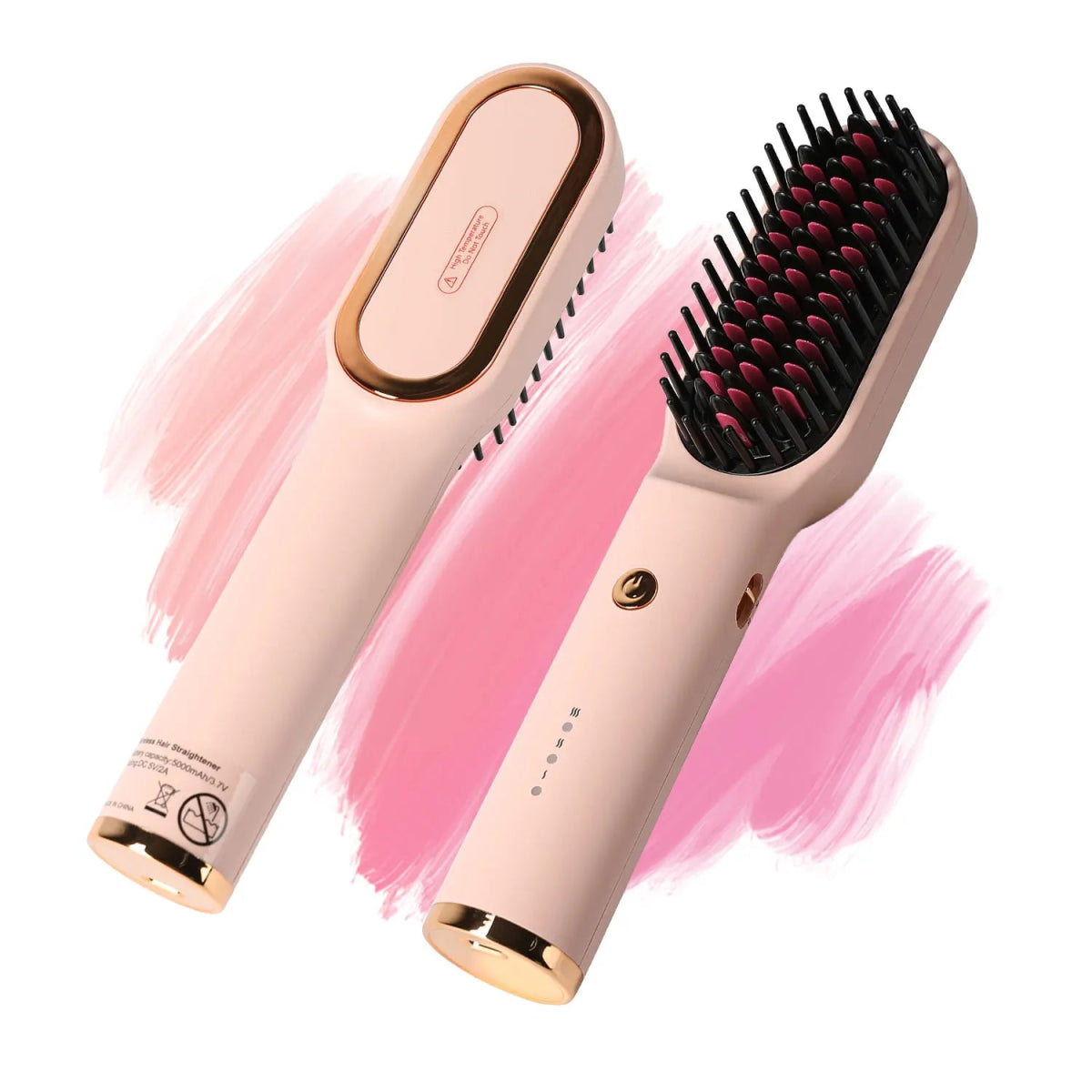 KIPOZI 3 - in - 1 Hair Dryer Brush & Styler – Dry, Straighten & Volumize - InspiredGrabs.com