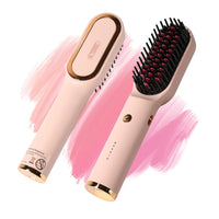 Thumbnail for KIPOZI 3 - in - 1 Hair Dryer Brush & Styler – Dry, Straighten & Volumize - InspiredGrabs.com