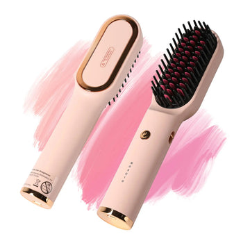 KIPOZI 3 - in - 1 Hair Dryer Brush & Styler – Dry, Straighten & Volumize - InspiredGrabs.com