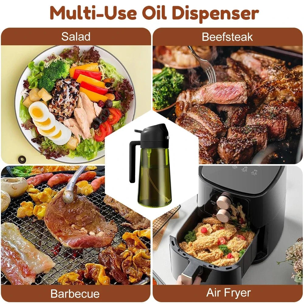 Kitchen Oil Sprayer & Pour Dispenser – Multiple Styles - InspiredGrabs.com
