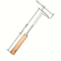 Thumbnail for L-Shaped Stainless Steel Gap Weeding Tool – Silver, Small - InspiredGrabs.com