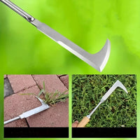 Thumbnail for L-Shaped Stainless Steel Gap Weeding Tool – Silver, Small - InspiredGrabs.com