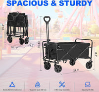 Thumbnail for Large Capacity Foldable Cart – Sturdy, Portable, Versatile - InspiredGrabs.com