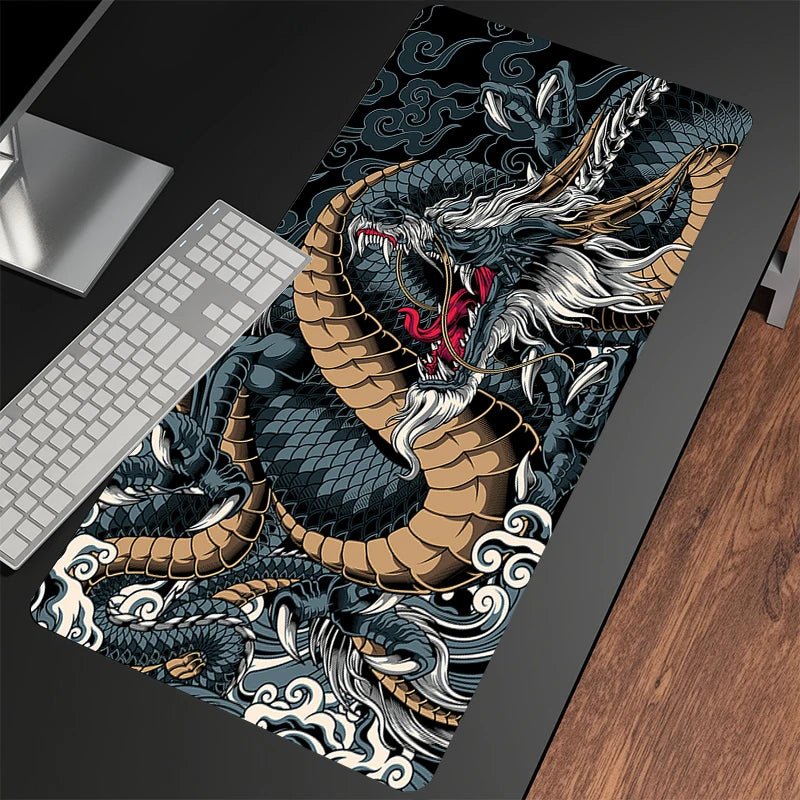 Large Dragon Gaming Mouse Pad - Custom Designs - InspiredGrabs.com