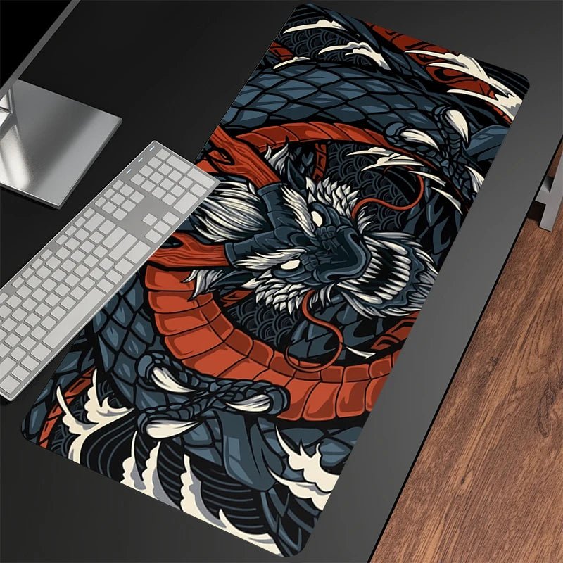 Large Dragon Gaming Mouse Pad - Custom Designs - InspiredGrabs.com