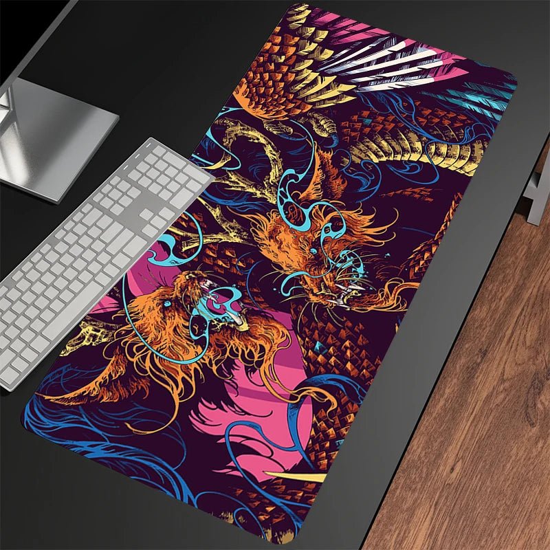 Large Dragon Gaming Mouse Pad - Custom Designs - InspiredGrabs.com
