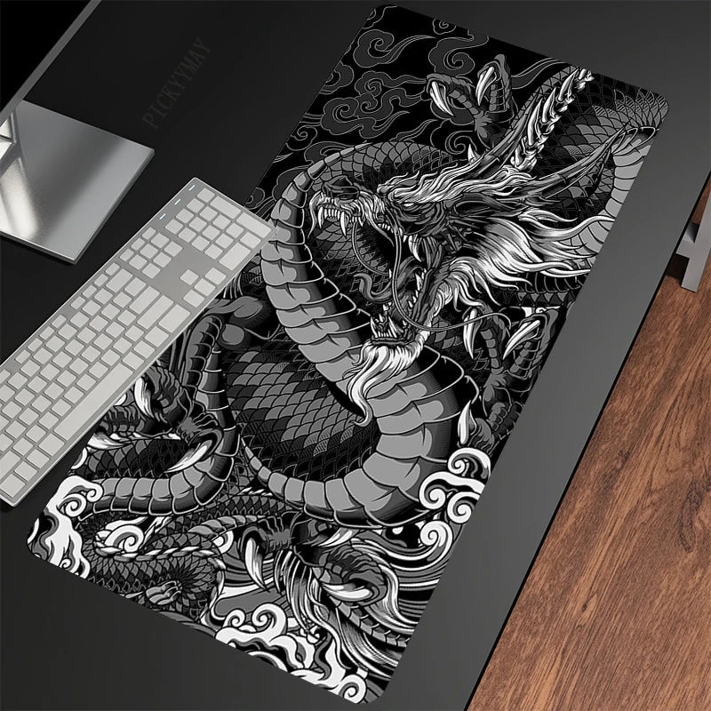 Large Dragon Gaming Mouse Pad - Custom Designs - InspiredGrabs.com
