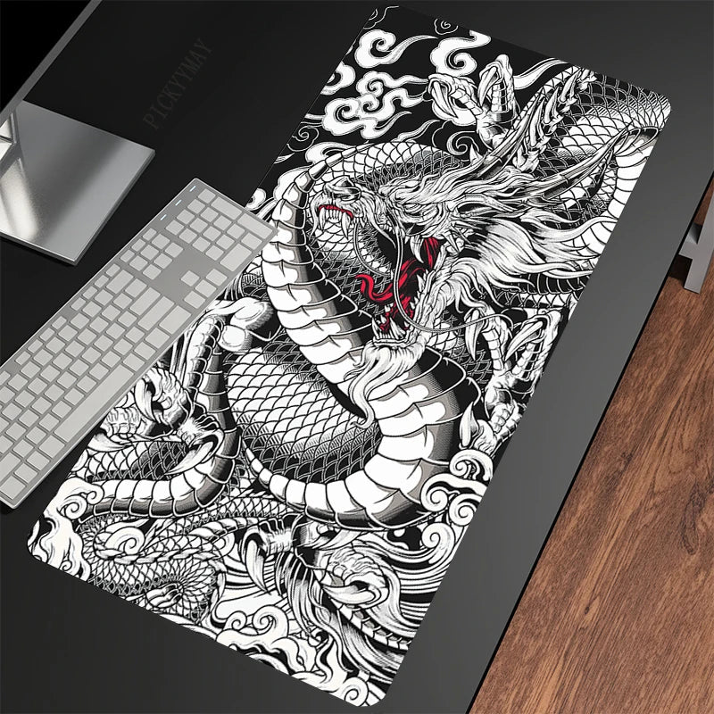Large Dragon Gaming Mouse Pad - Custom Designs - InspiredGrabs.com