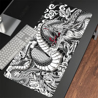Thumbnail for Large Dragon Gaming Mouse Pad - Custom Designs - InspiredGrabs.com