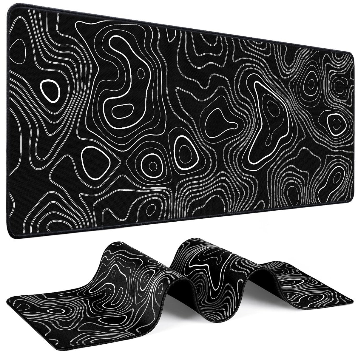 Large Gaming Mouse Pad with Non - Slip Base - InspiredGrabs.com