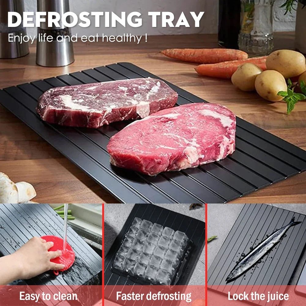 Large Non - Stick Defrosting Tray Set - InspiredGrabs.com