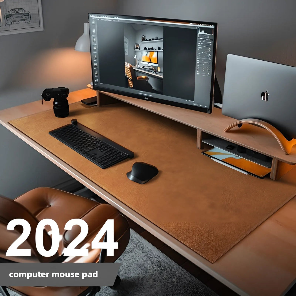 Large Retro Waterproof Mouse Pad - Gaming Essential - InspiredGrabs.com