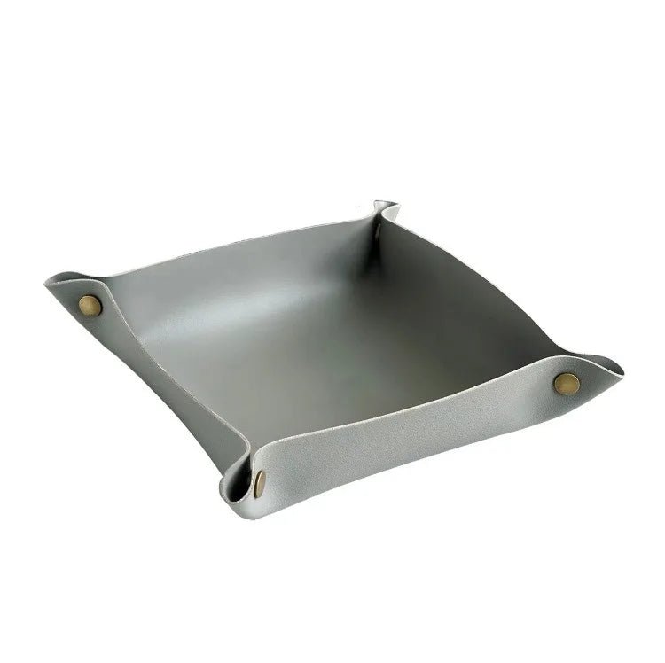 Leather Foldable Tobacco Rolling Tray – Portable Valet for Pipe Tools - InspiredGrabs.com