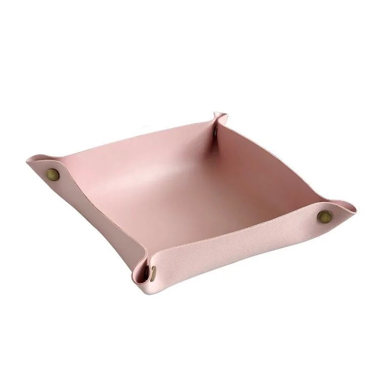 Leather Foldable Tobacco Rolling Tray – Portable Valet for Pipe Tools - InspiredGrabs.com