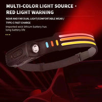 Thumbnail for LED Headlamp with Motion Sensor & Multi - Color Lighting - InspiredGrabs.com