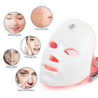 Thumbnail for LED Photon Facial Mask for Anti - Aging Treatment - InspiredGrabs.com