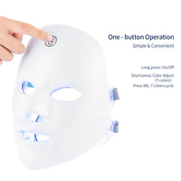 Thumbnail for LED Photon Facial Mask for Anti - Aging Treatment - InspiredGrabs.com