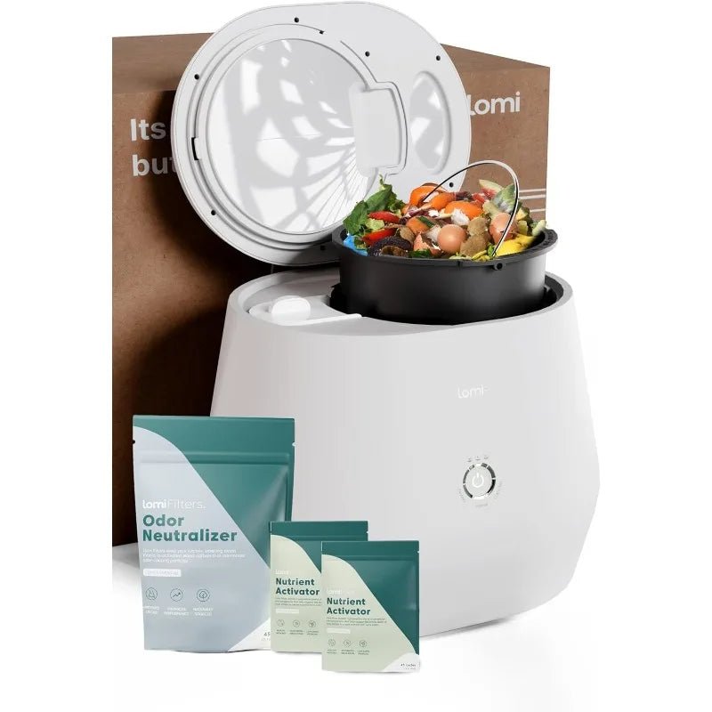 Lomi Electric Composter – Eco - Friendly Kitchen Bin - InspiredGrabs.com