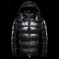 Thumbnail for Luxury Plus Size Down Jacket for Men – Warm, Lightweight & Windproof - InspiredGrabs.com