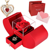 Thumbnail for Luxury Rose Jewelry Box - Perfect Gift for Her - InspiredGrabs.com