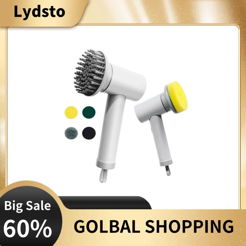 Lydsto 4 - in - 1 Wireless Cleaning Brush Tool - InspiredGrabs.com