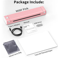 Thumbnail for M08F Portable A4 Bluetooth Thermal Printer – Inkless Wireless Printing - InspiredGrabs.com