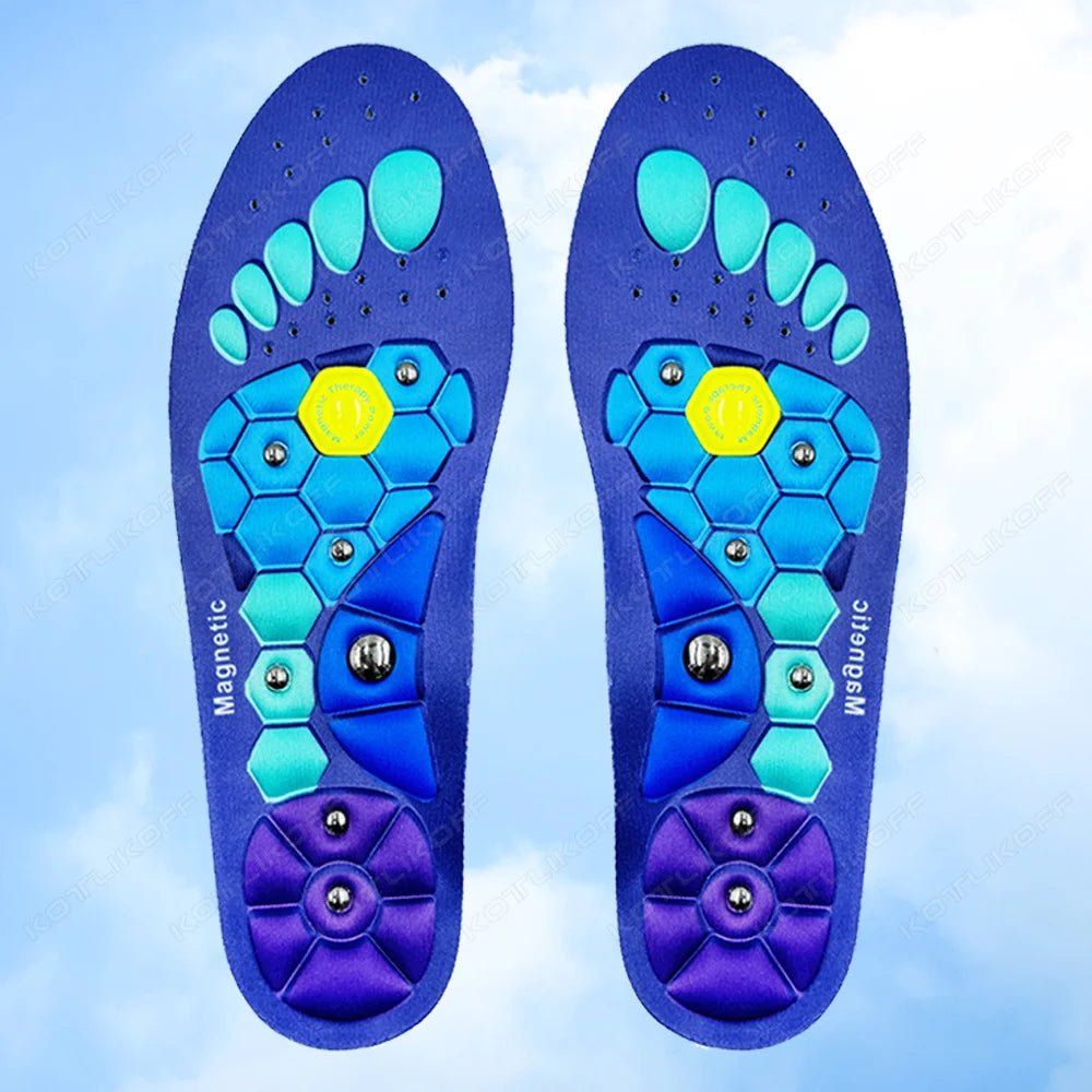 Magnetic Acupressure Massage Insoles for Everyday Comfort - InspiredGrabs.com