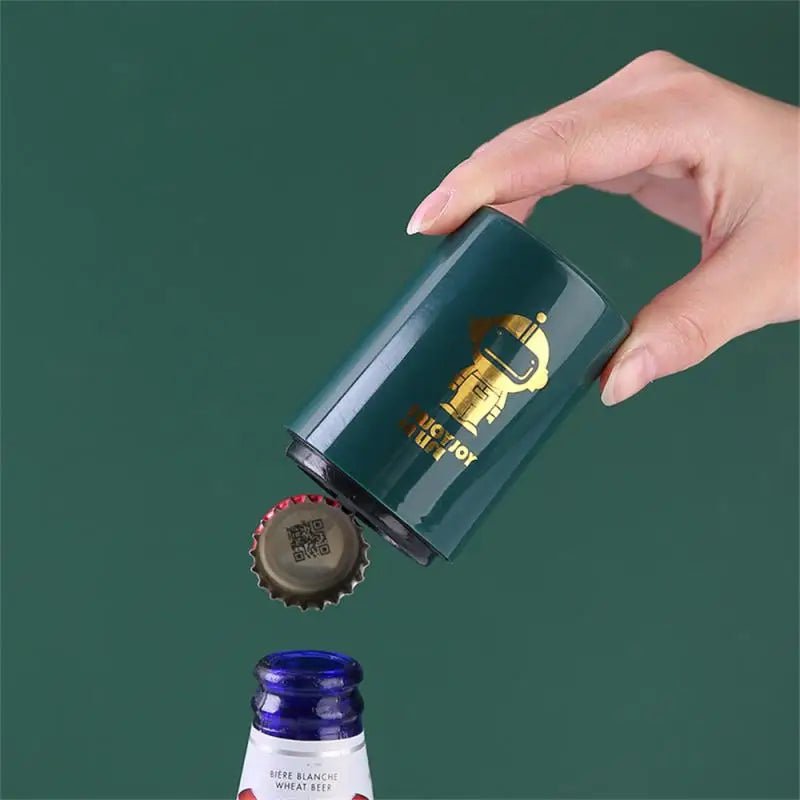 Magnetic Automatic Bottle Opener Tool - InspiredGrabs.com