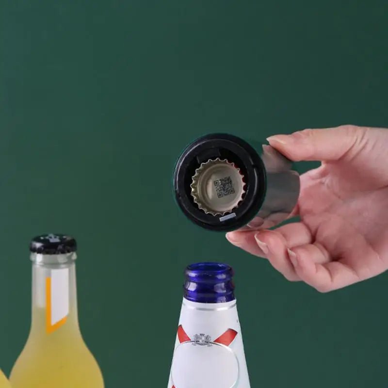 Magnetic Automatic Bottle Opener Tool - InspiredGrabs.com