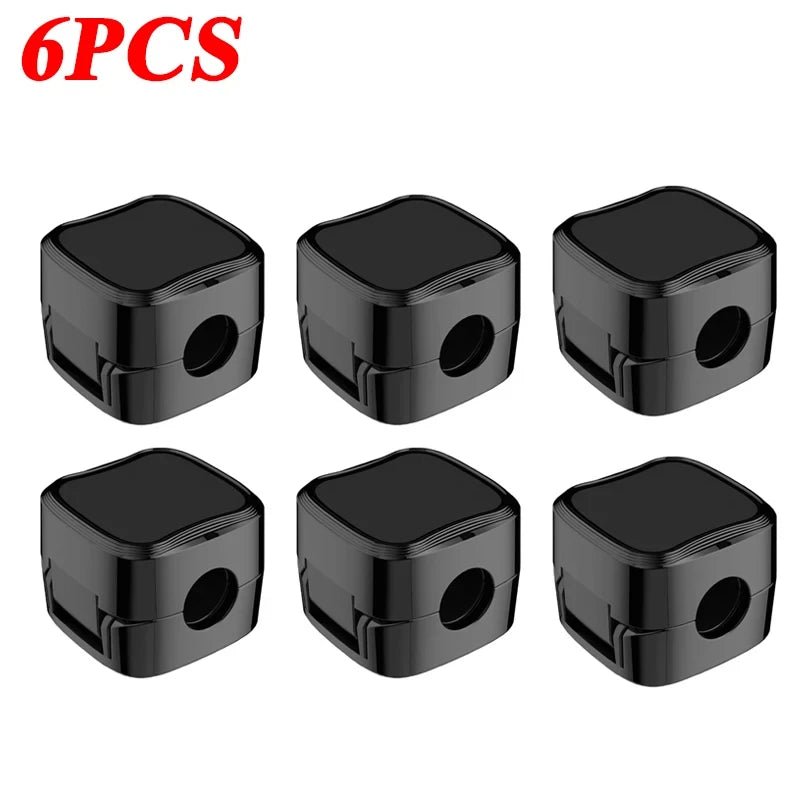 Magnetic Cable Organizer Clips – Black or White - InspiredGrabs.com